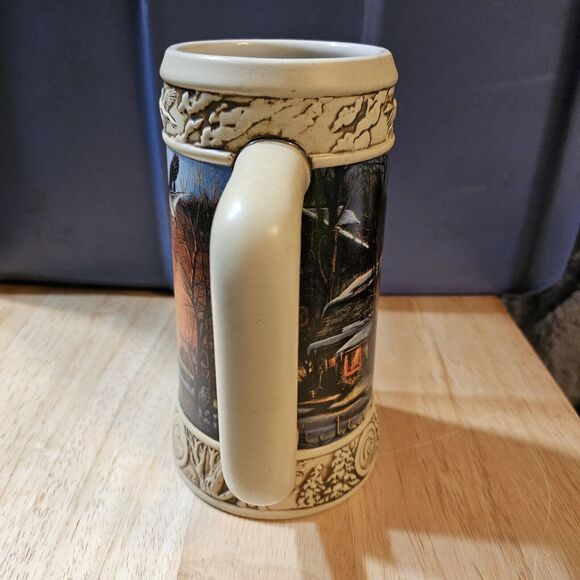 Terry Redlin Ducks Unlimited Miller Beer THE PLEASURES OF WINTER 2nd in Series - Picture 4 of 7